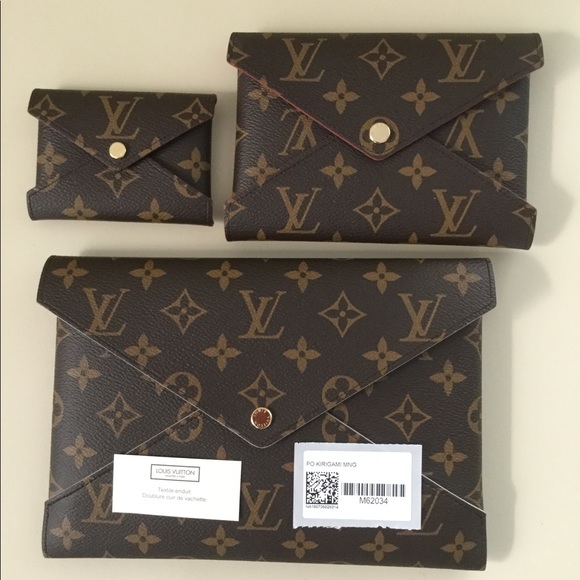 😍Louis Vuitton  Pochette Kirigami Monogram Set - Picture 5 of 6